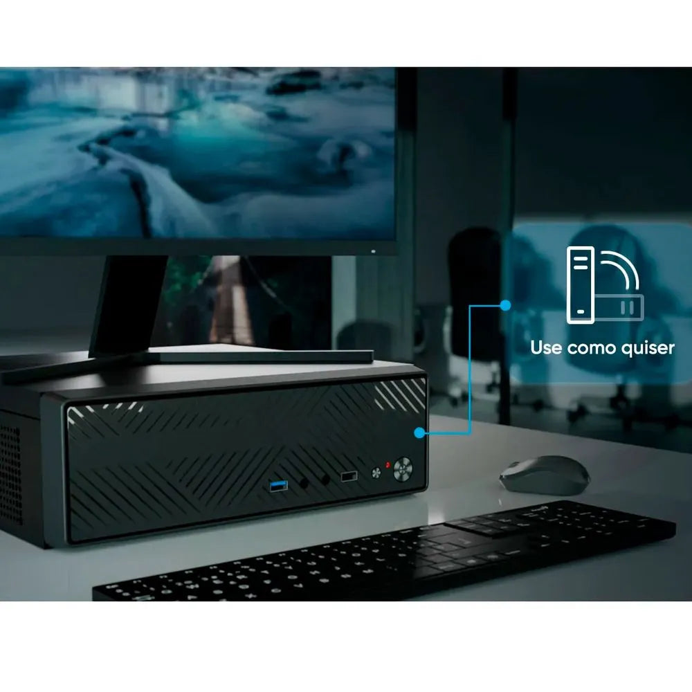 COMPUTADOR INTEL CORE I5 12ª GERAÇÃO, 8GB, SSD 250GB NVME | GT CORPORATE