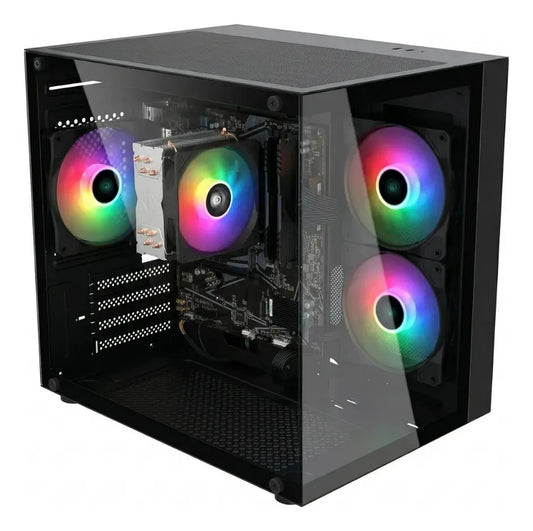 PC GAMER COMPLETO JP INFORMÁTICA | AMD RYZEN 5 5600GT | 16GB DDR4 | SSD 512GB | MONITOR