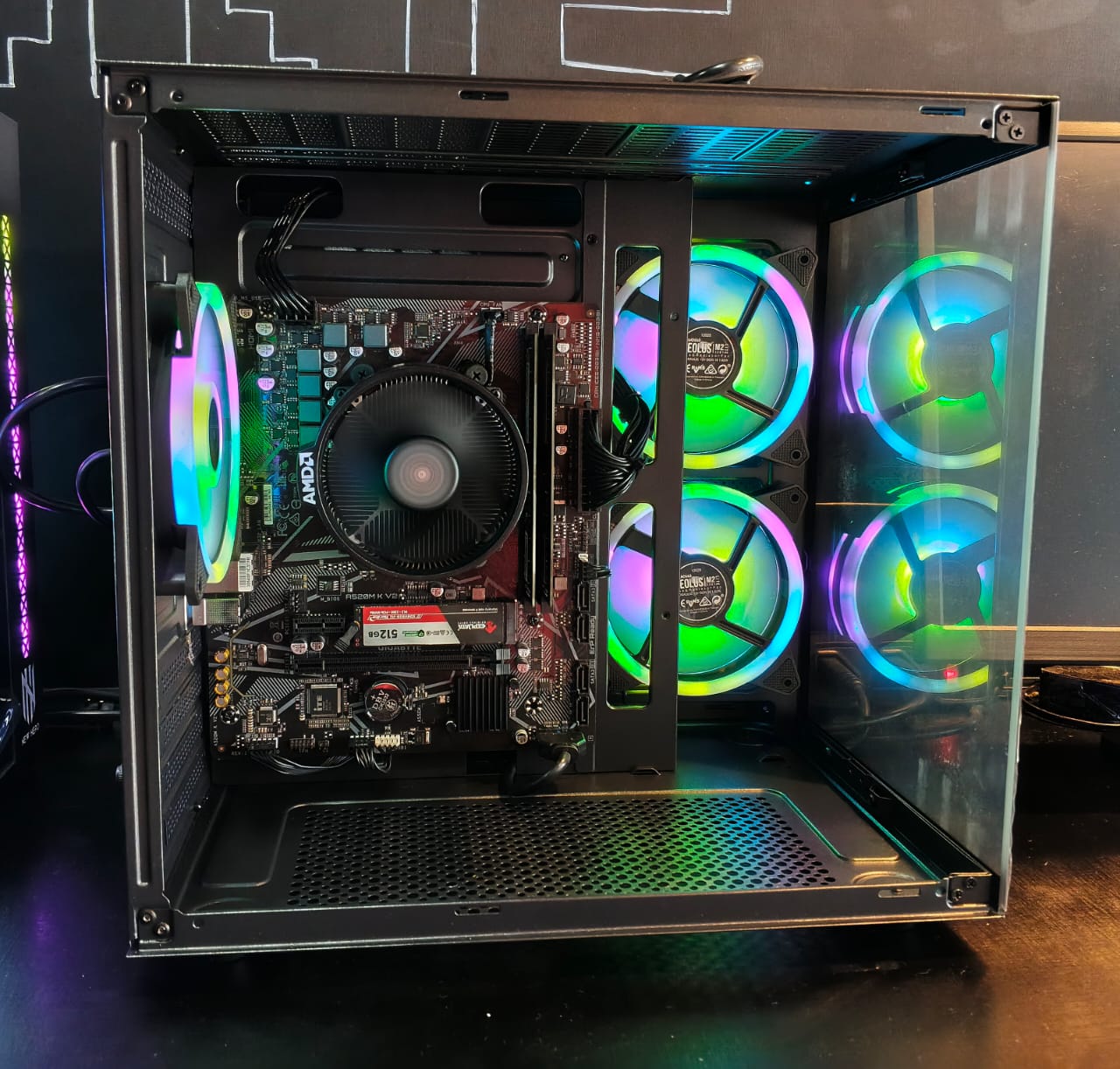 PC GAMER JP INFORMÁTICA - RYZEN 5 5600GT | 16GB RAM | SSD 500GB | BLACK