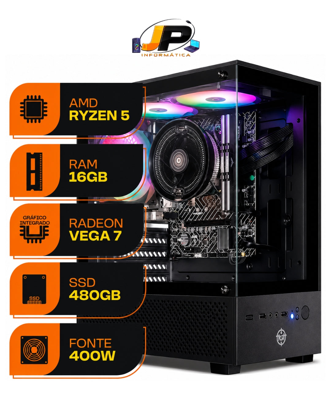 PC GAMER JP INFORMÁTICA PROMOÇÃO VOLTA AS AULAS