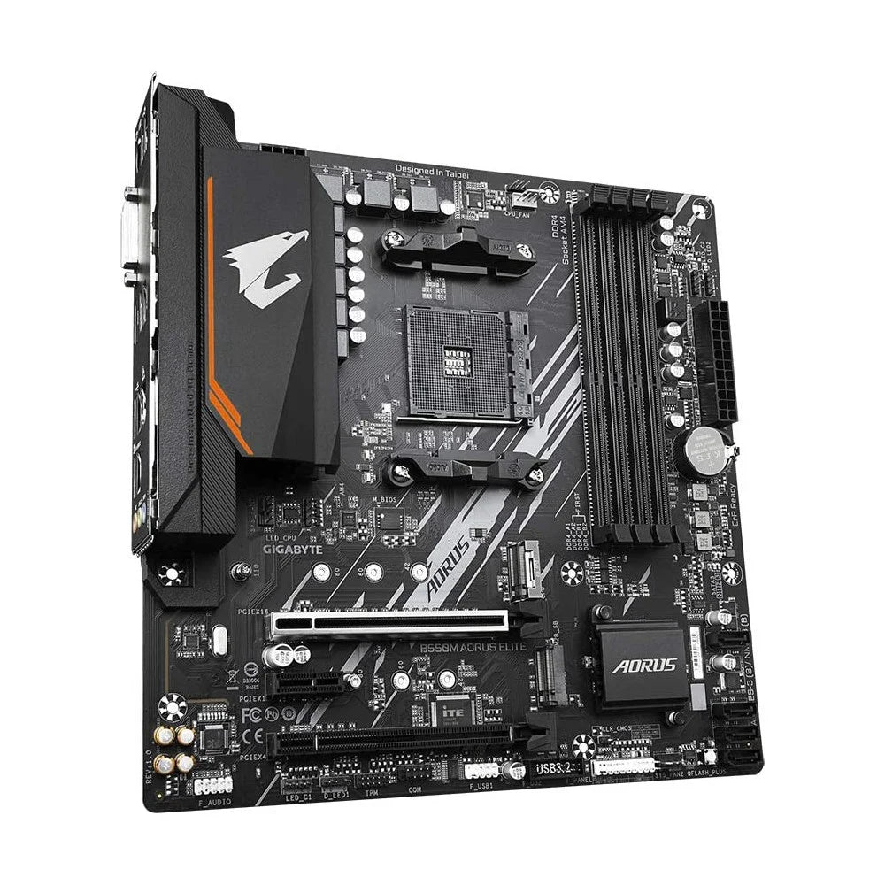 PLACA MÃE GIGABYTE B550M AORUS ELITE AMD AM4 DDR4