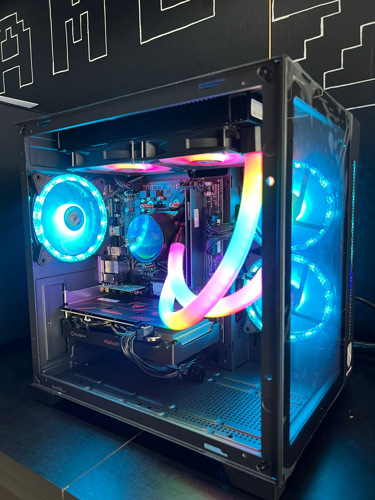 PC GAMER | RYZEN 5 5600GT | 16GB DE RAM | SSD 500GB| BLACK | RTX3060 12GB
