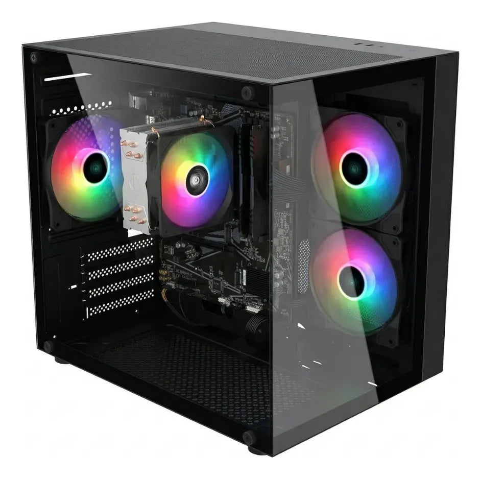 PC GAMER COMPLETO JP INFORMÁTICA | AMD RYZEN 5 5600GT | 16GB DDR4 | SSD 512GB | MONITOR