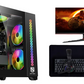 Pc Gamer | RYZEN 5 5600GT | 16GB DE RAM | SSD 500GB| BLACK | RTX3050 8GB | COMPLETO
