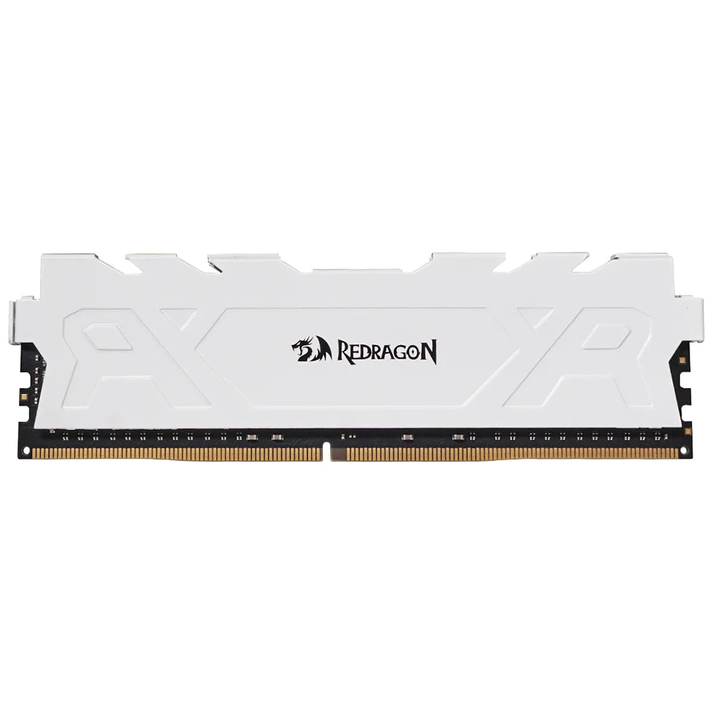 MEMÓRIA DDR4 8GB 3200MHZ REDRAGON RAGE WHITE GM-711