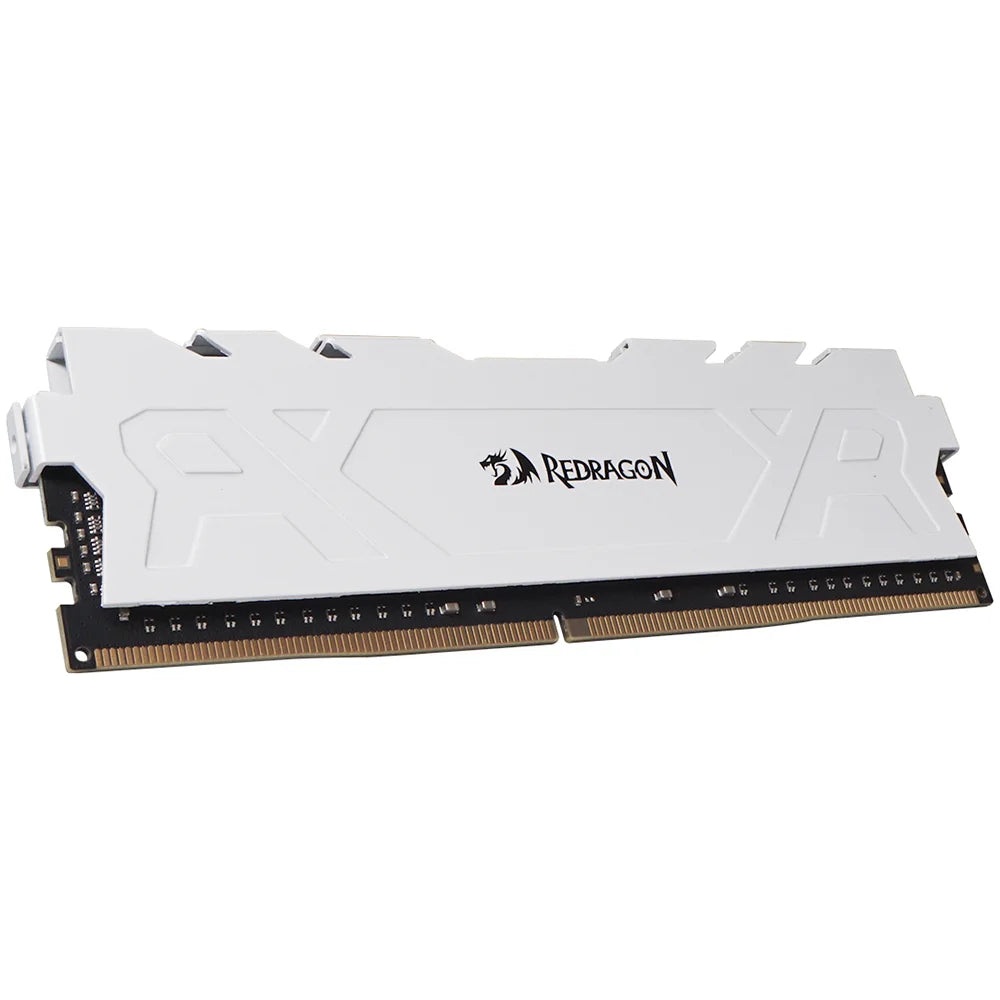 MEMÓRIA DDR4 8GB 3200MHZ REDRAGON RAGE WHITE GM-711