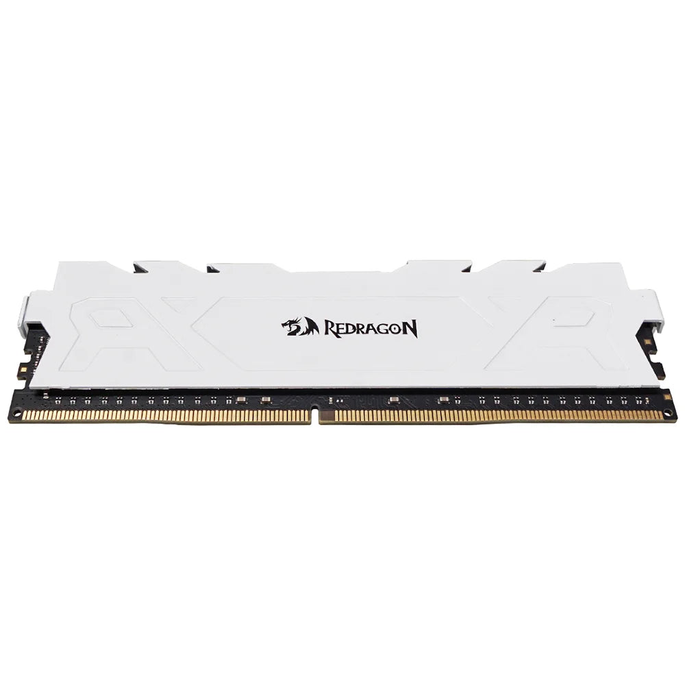 MEMÓRIA DDR4 8GB 3200MHZ REDRAGON RAGE WHITE GM-711