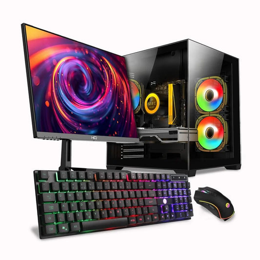 PC GAMER COMPLETO SKILL RYZEN 5 5600GT, 16GB, RTX 4060 8GB, SSD 1TB M.2, + MONITOR 27" IPS 100HZ