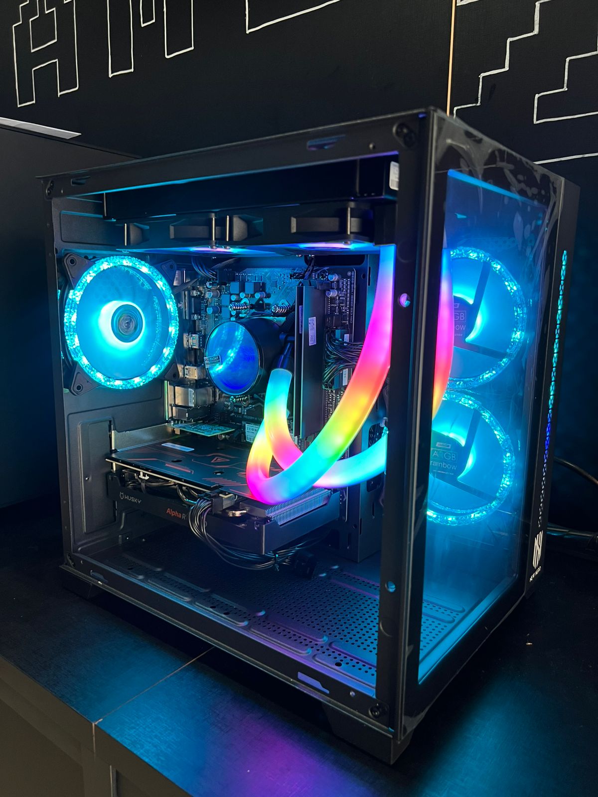 PC GAMER | RYZEN 5 5600GT | 16GB DE RAM | SSD 500GB| BLACK | RTX3060 12GB
