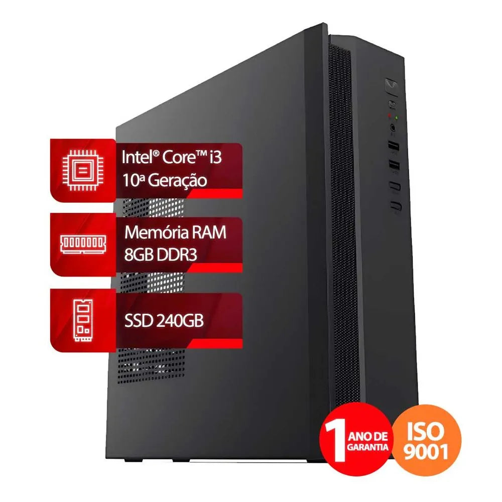 COMPUTADOR INTEL® CORE™ I3-2120, 4GB, 240GB SSD, WINDOWS 10 PRO | GOLDENTEC