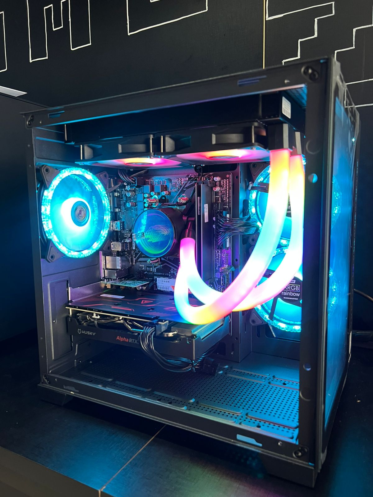 PC GAMER | RYZEN 5 5600GT | 16GB DE RAM | SSD 500GB| BLACK | RTX3060 12GB