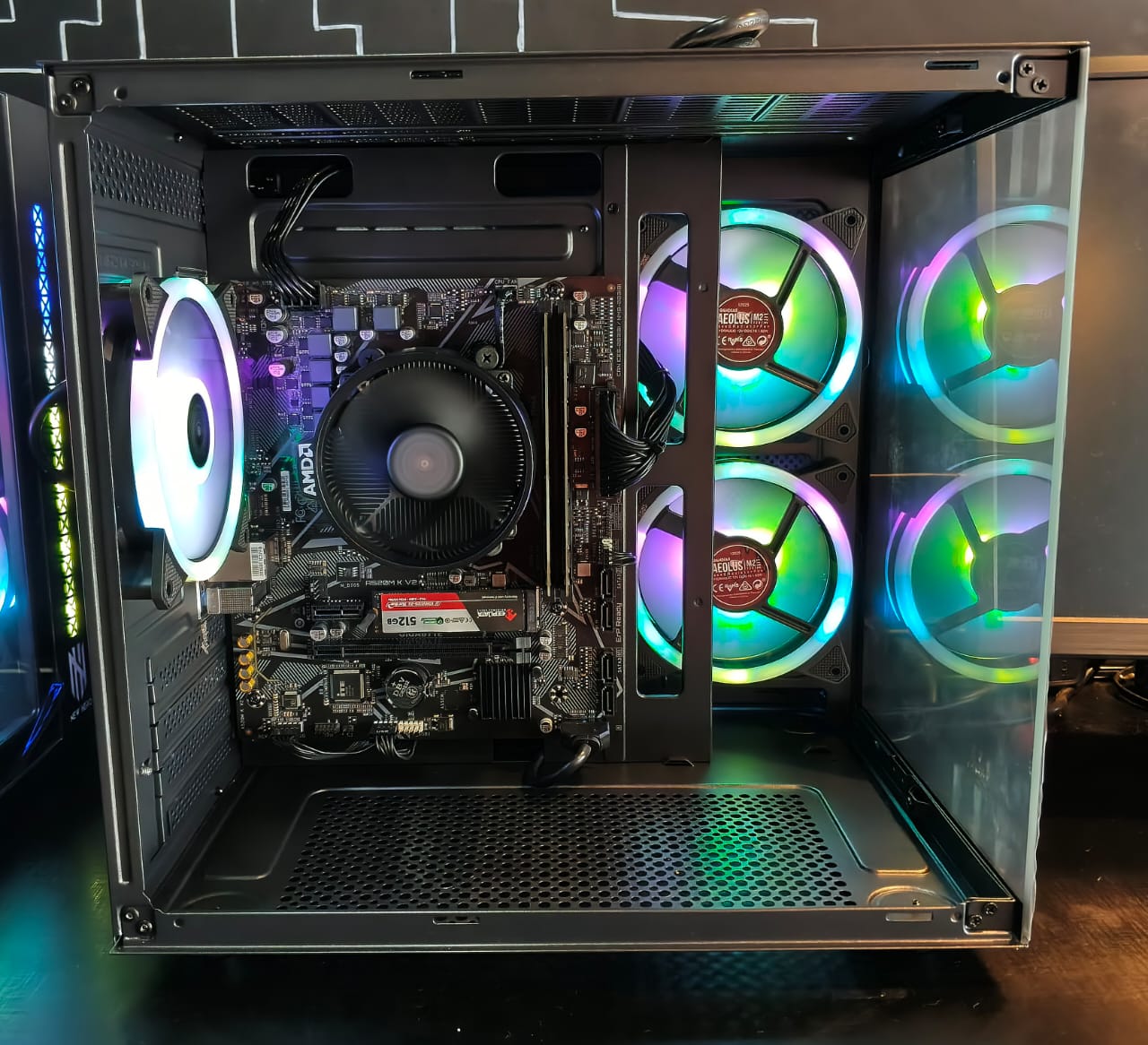 PC GAMER JP INFORMÁTICA - RYZEN 5 5600GT | 16GB RAM | SSD 500GB | BLACK