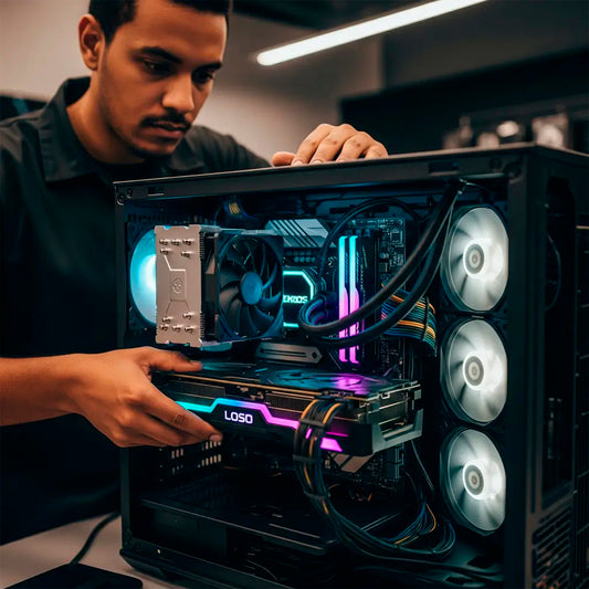 Manutenção corretiva em Pc gamer | Intel & AMD |DDR4 | Sem placa de video