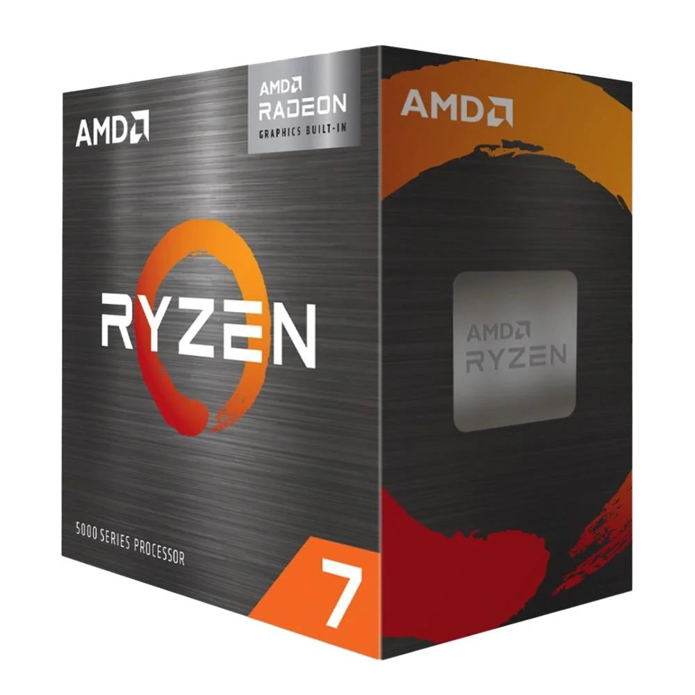 PROCESSADOR AMD RYZEN 7 5700G, 3.8GHZ (4.6GHZ MAX TURBO), CACHE 20MB, 8 NÚCLEOS, 16 THREADS, VÍDEO INTEGRADO, AM4